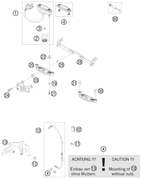 Náhled schématu INSTRUMENTS / LOCK SYSTEM