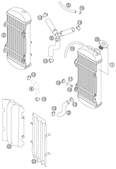 Náhled schématu COOLING SYSTEM