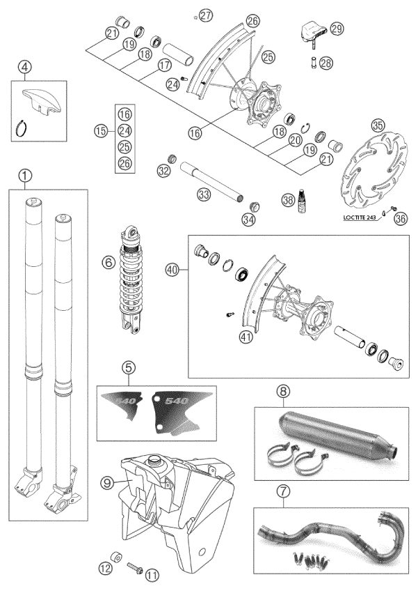 Náhled schématu NEW PARTS