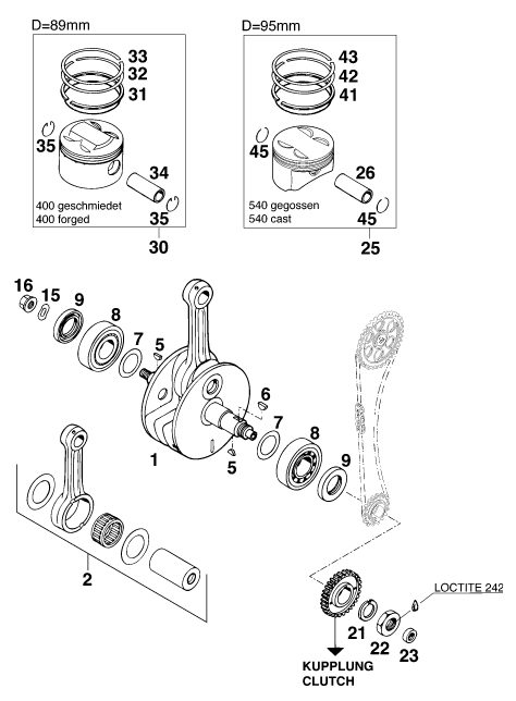 Náhled schématu CRANKSHAFT, PISTON