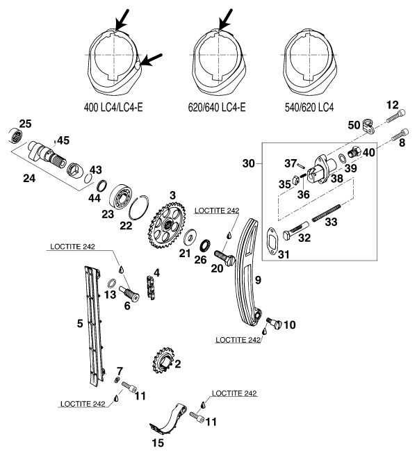 Náhled schématu TIMING DRIVE