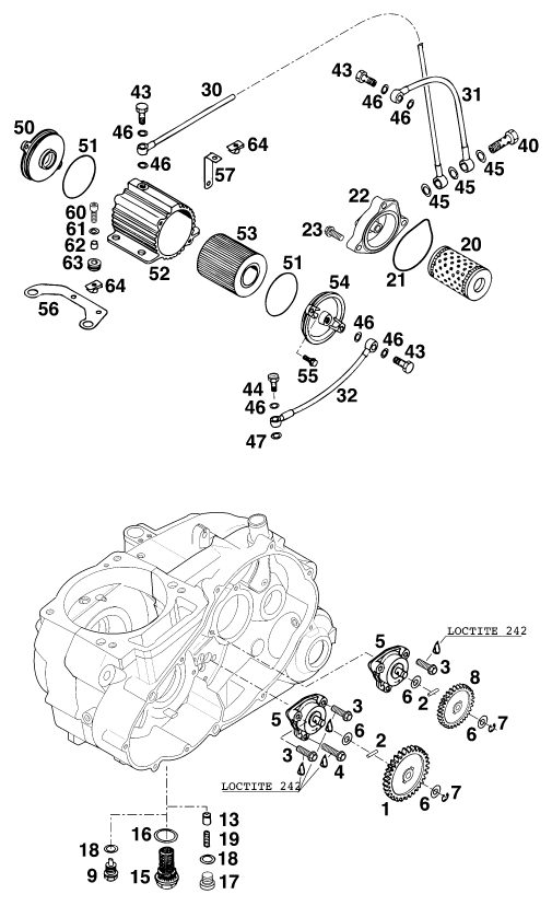 Náhled schématu LUBRICATING SYSTEM