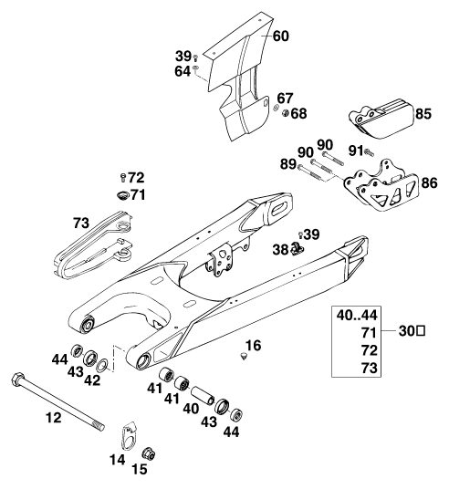 Náhled schématu SWING ARM