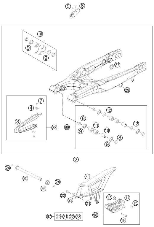 Náhled schématu SWING ARM
