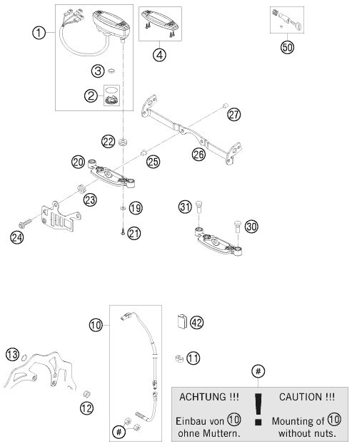 Náhled schématu INSTRUMENTS / LOCK SYSTEM
