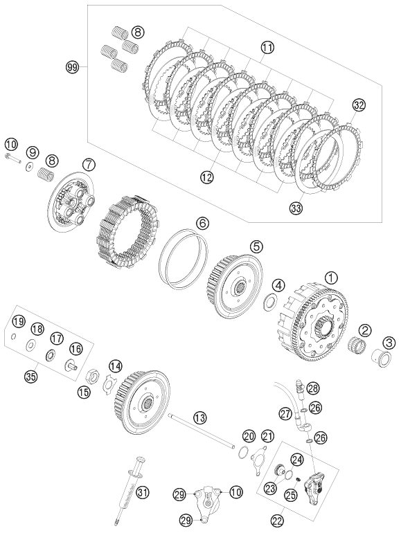 Náhled schématu CLUTCH