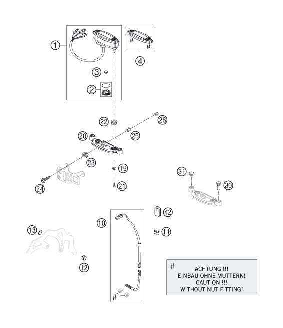 Náhled schématu INSTRUMENTS / LOCK SYSTEM