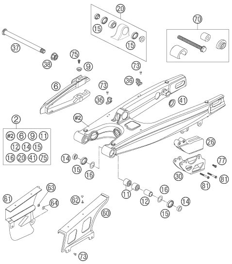 Náhled schématu SWING ARM