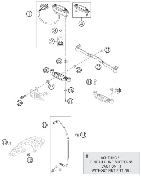 Náhled schématu INSTRUMENTS / LOCK SYSTEM