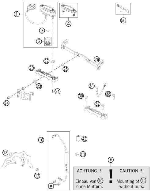 Náhled schématu INSTRUMENTS / LOCK SYSTEM