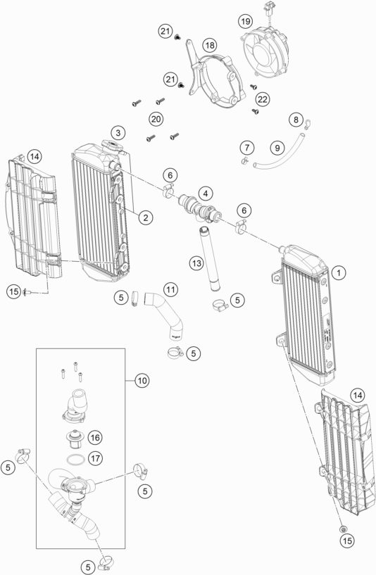 Náhled schématu COOLING SYSTEM