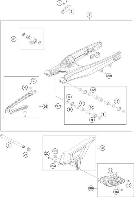 Náhled schématu SWING ARM