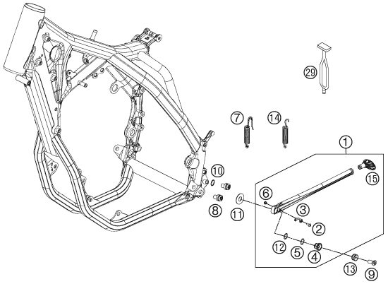 Náhled schématu SIDE / CENTER STAND