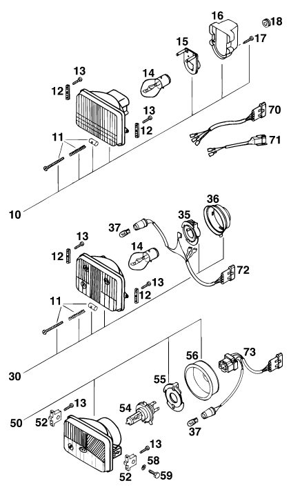 Náhled schématu LIGHTING SYSTEM