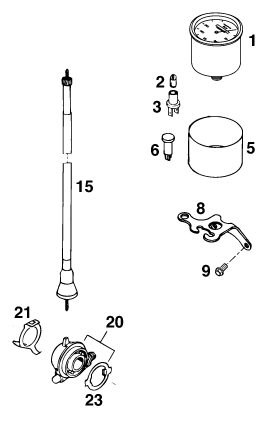 Náhled schématu INSTRUMENTS / LOCK SYSTEM