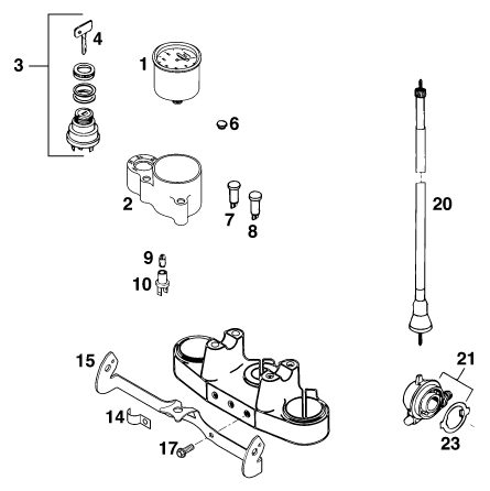 Náhled schématu INSTRUMENTS / LOCK SYSTEM