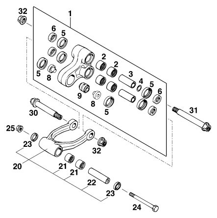 Náhled schématu PRO LEVER LINKING