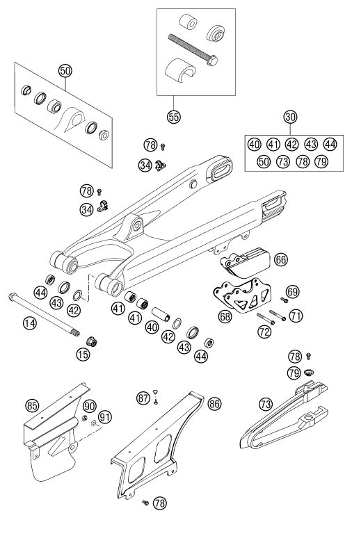 Náhled schématu SWING ARM