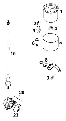 Náhled schématu INSTRUMENTS / LOCK SYSTEM