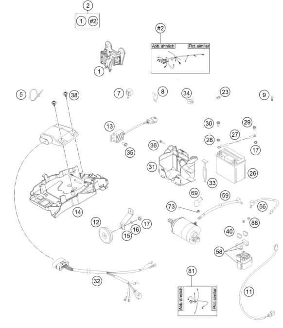 Náhled schématu WIRING HARNESS
