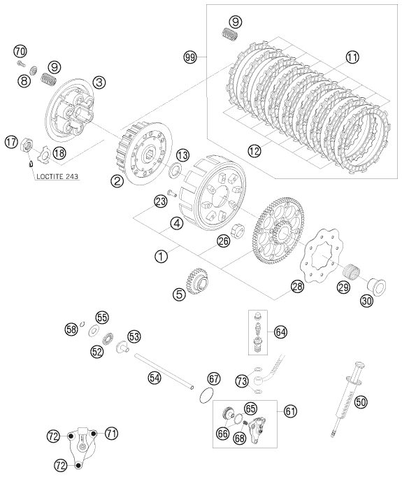 Náhled schématu CLUTCH
