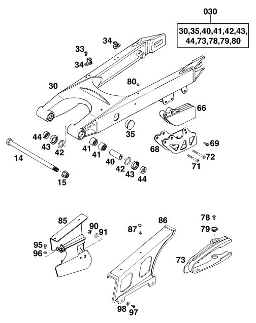 Náhled schématu SWING ARM