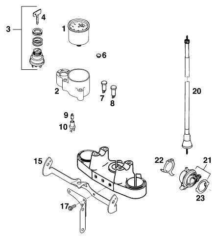 Náhled schématu INSTRUMENTS / LOCK SYSTEM