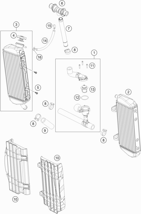 Náhled schématu COOLING SYSTEM