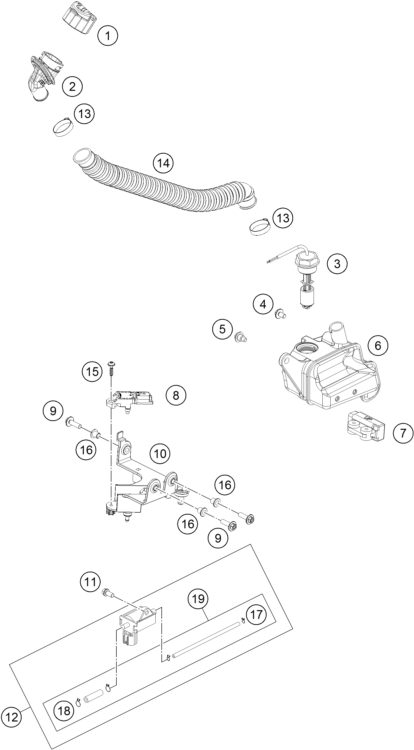 Náhled schématu LUBRICATING SYSTEM