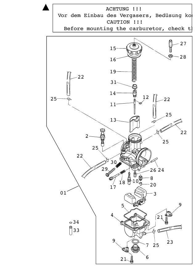 Náhled schématu CARBURETOR