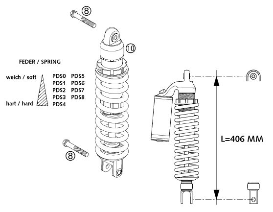Náhled schématu SHOCK ABSORBER