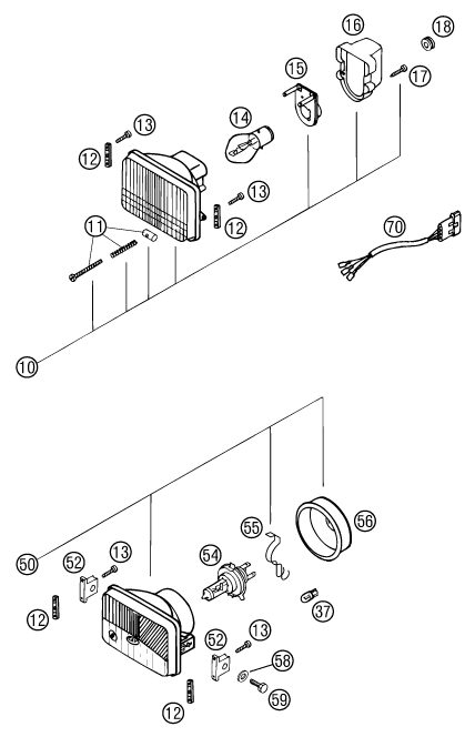 Náhled schématu LIGHTING SYSTEM