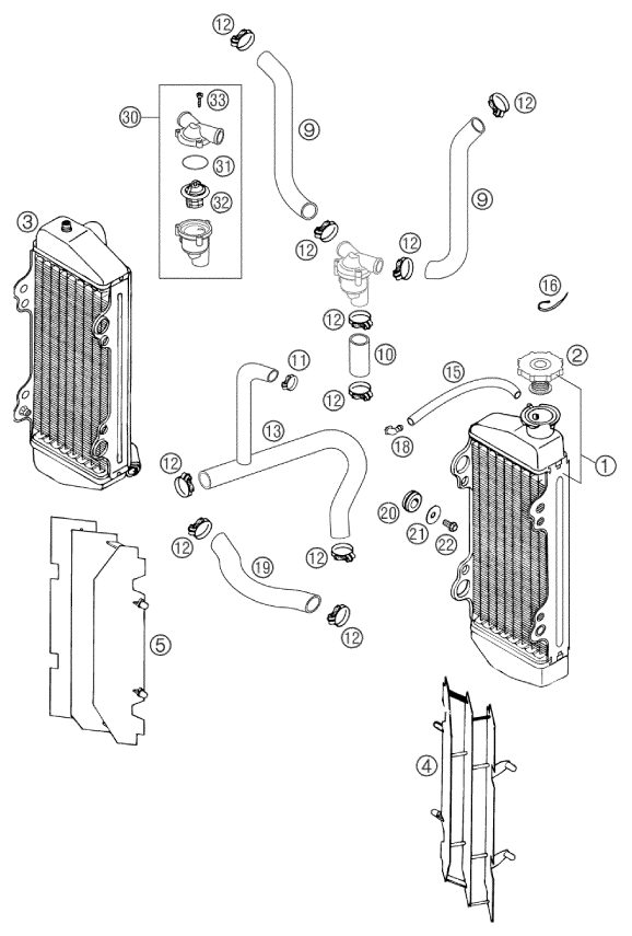 Náhled schématu COOLING SYSTEM