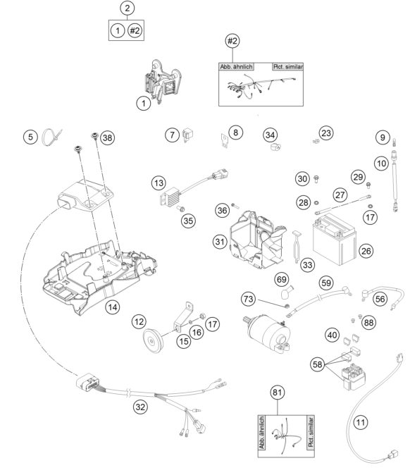 Náhled schématu WIRING HARNESS
