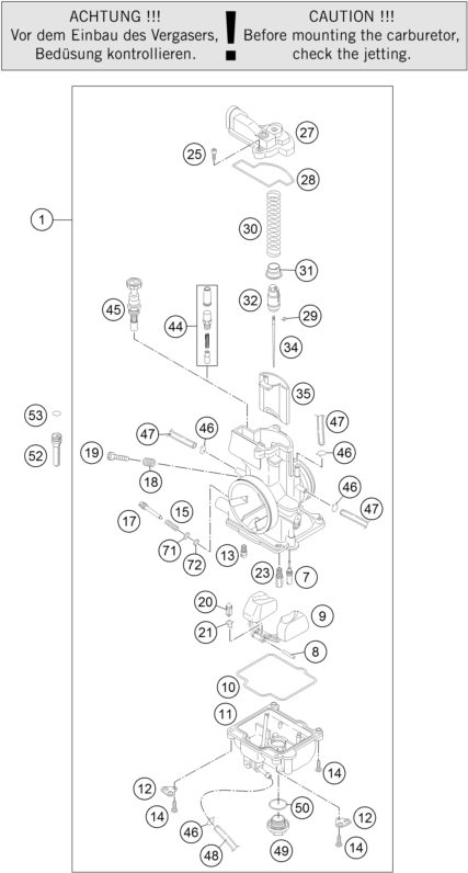 Náhled schématu CARBURETOR