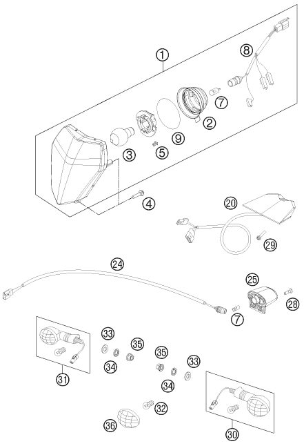 Náhled schématu LIGHTING SYSTEM