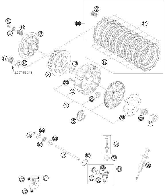 Náhled schématu CLUTCH