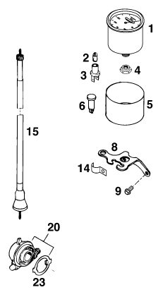 Náhled schématu INSTRUMENTS / LOCK SYSTEM