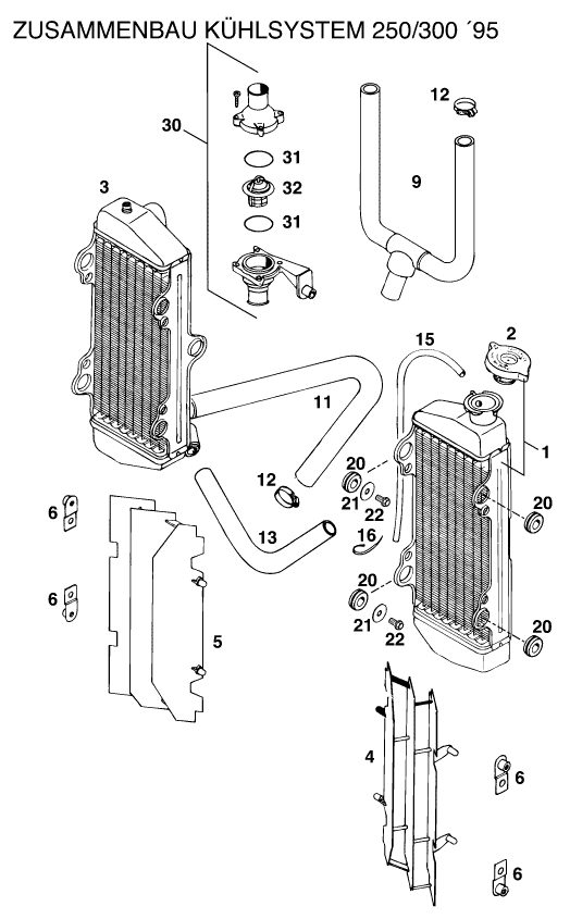Náhled schématu COOLING SYSTEM