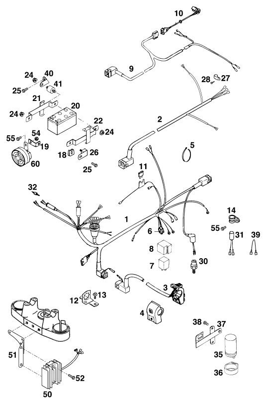 Náhled schématu WIRING HARNESS