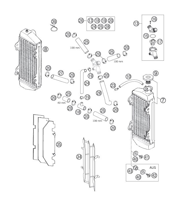 Náhled schématu COOLING SYSTEM