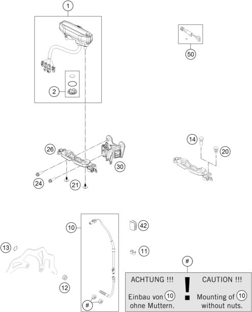 Náhled schématu INSTRUMENTS / LOCK SYSTEM