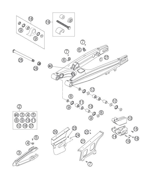 Náhled schématu SWING ARM