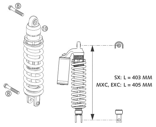 Náhled schématu SHOCK ABSORBER