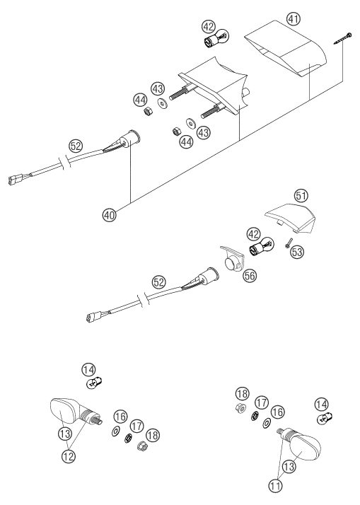 Náhled schématu LIGHTING SYSTEM