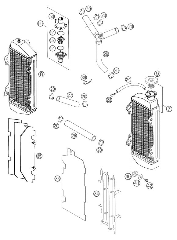 Náhled schématu COOLING SYSTEM