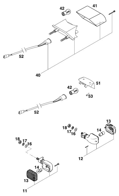 Náhled schématu LIGHTING SYSTEM