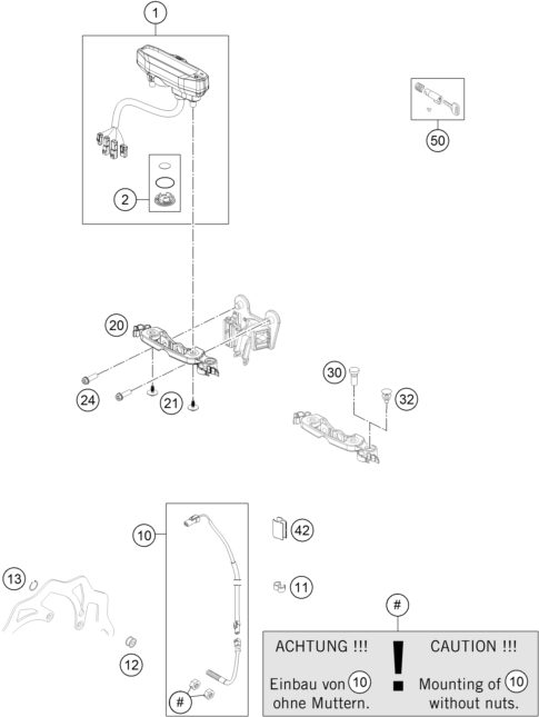 Náhled schématu INSTRUMENTS / LOCK SYSTEM