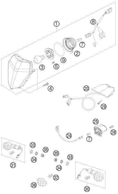 Náhled schématu LIGHTING SYSTEM
