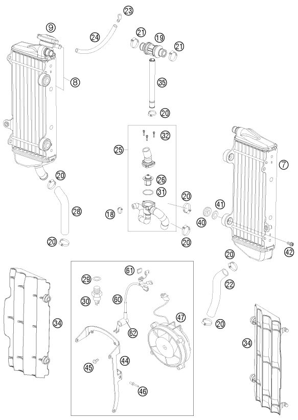 Náhled schématu COOLING SYSTEM